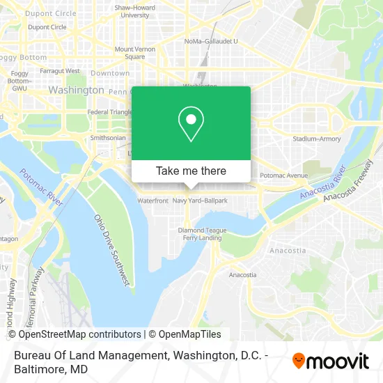 Bureau Of Land Management map