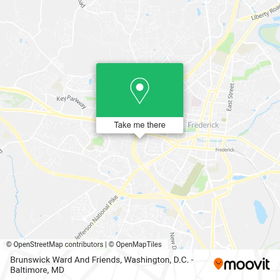 Brunswick  Ward And Friends map