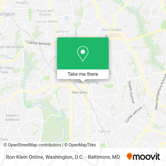 Ron Klein Online map