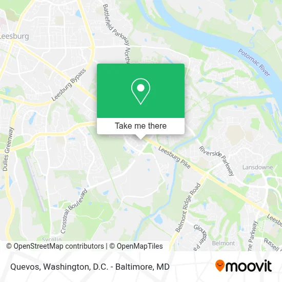 Quevos map