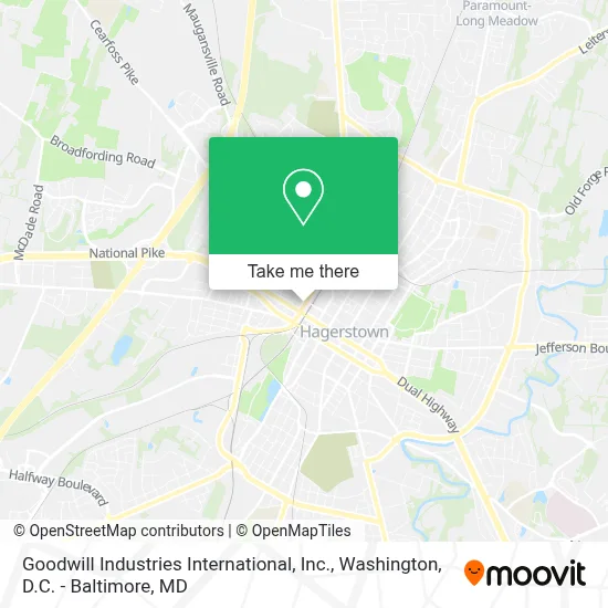 Goodwill Industries International, Inc. map