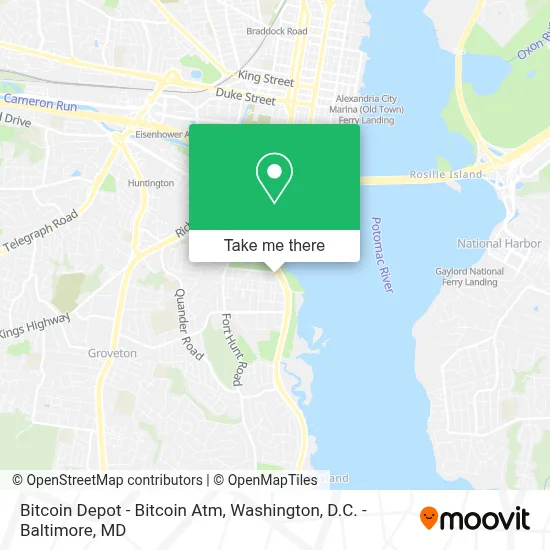Bitcoin Depot - Bitcoin Atm map