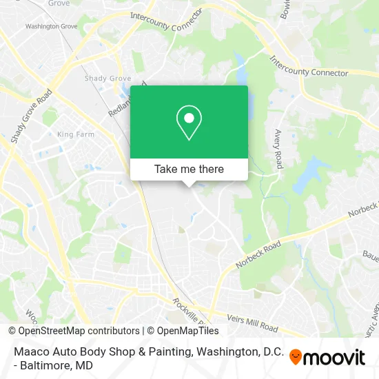 Maaco Auto Body Shop & Painting map