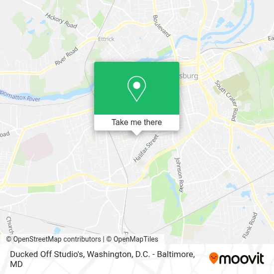 Ducked Off Studio's map