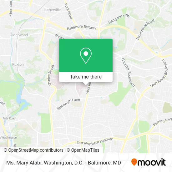 Ms. Mary Alabi map