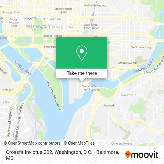 Crossfit Invictus 202 map