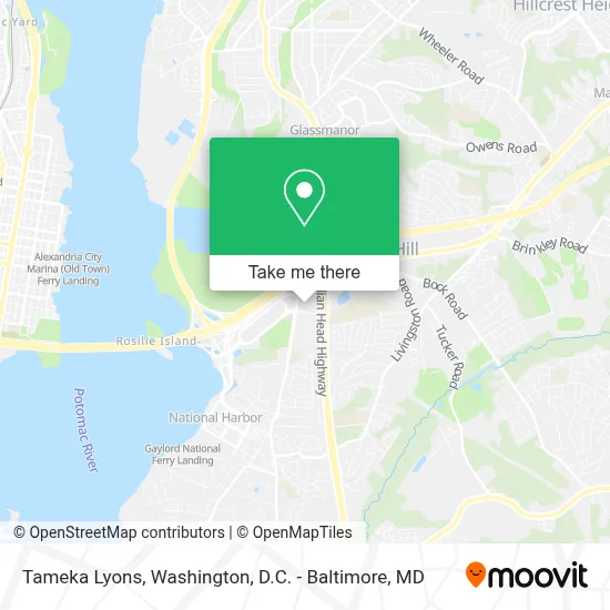 Tameka Lyons map