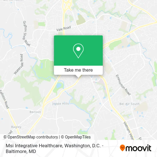 Msi Integrative Healthcare map