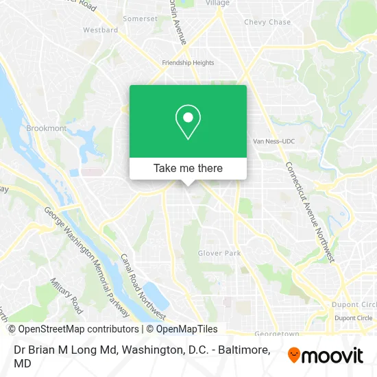 Dr Brian M Long Md map
