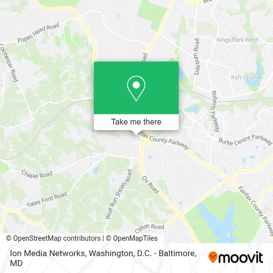 Ion Media Networks map