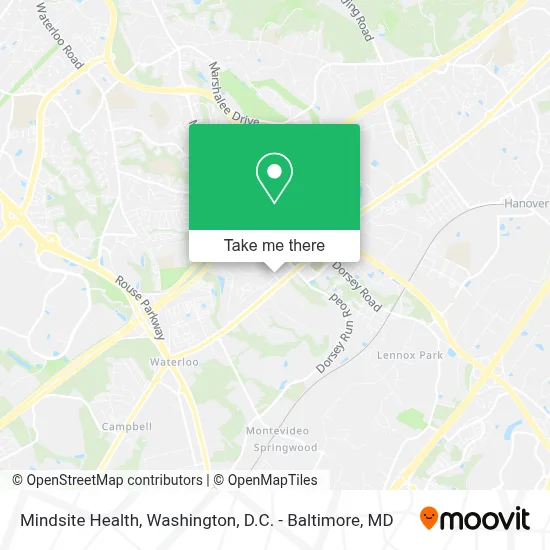 Mindsite Health map
