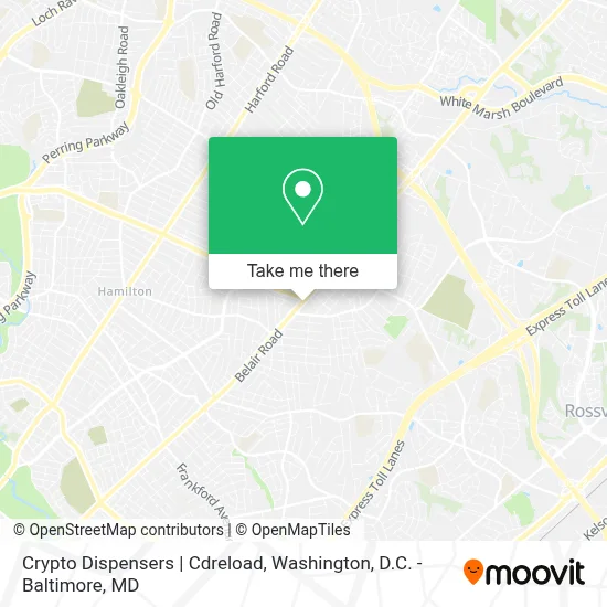 Crypto Dispensers | Cdreload map