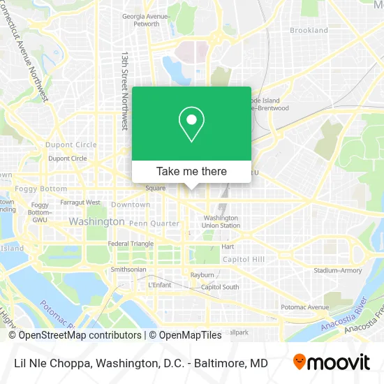 Lil Nle Choppa map