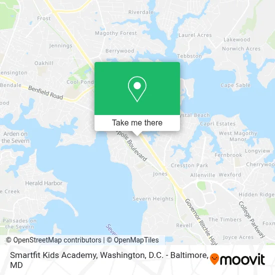 Smartfit Kids Academy map