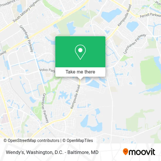 Wendy's map