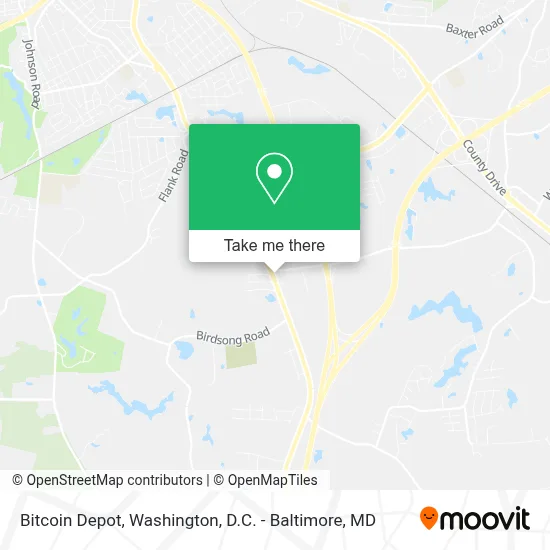 Bitcoin Depot map