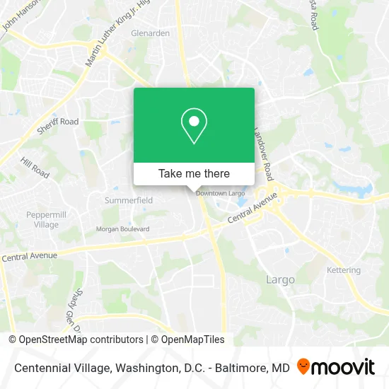 Centennial Village map