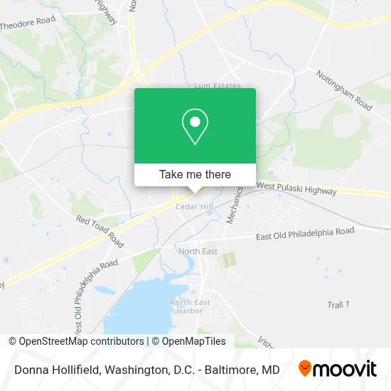 Donna Hollifield map