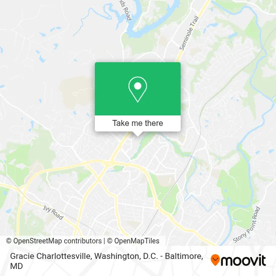 Gracie Charlottesville map