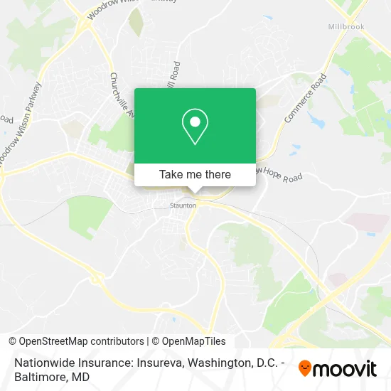 Nationwide Insurance: Insureva map