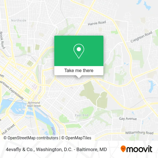 4evafly & Co. map