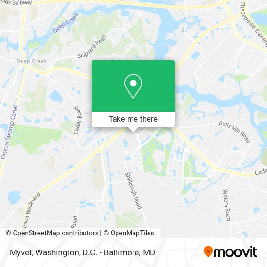Myvet map