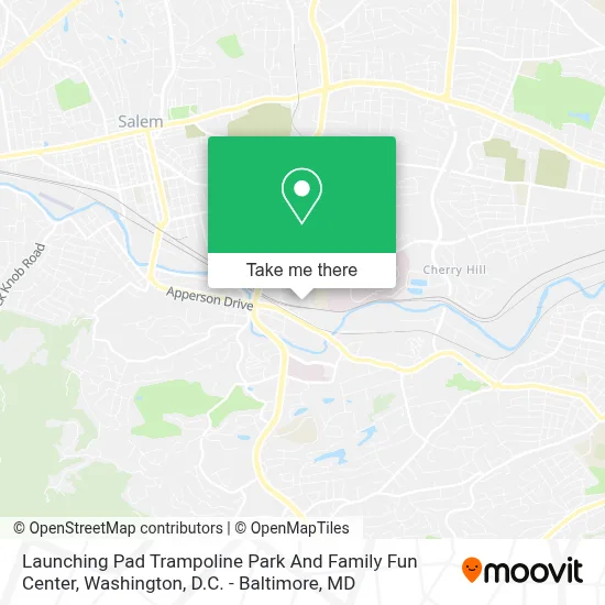 Launching Pad Trampoline Park And Family Fun Center map