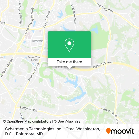 Cybermedia Technologies Inc. - Ctec map