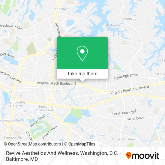 Revive Aesthetics And Wellness map