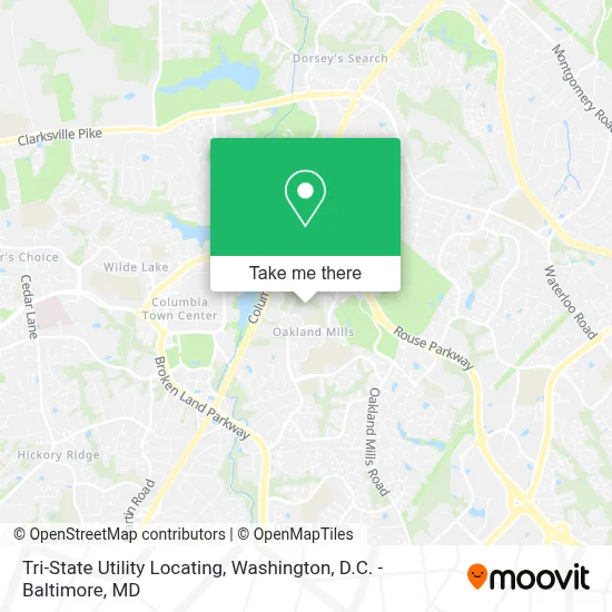 Tri-State Utility Locating map