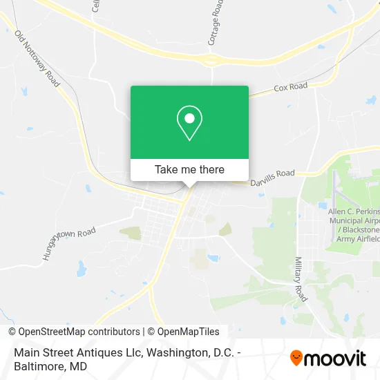 Main Street Antiques Llc map