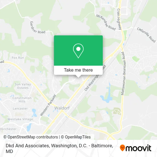 Dkd And Associates map