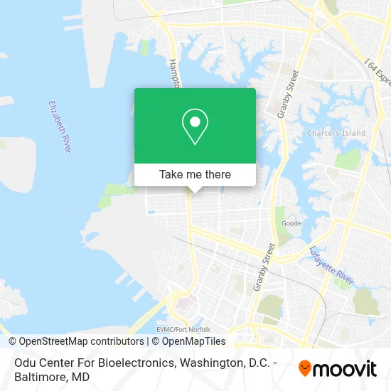 Odu Center For Bioelectronics map
