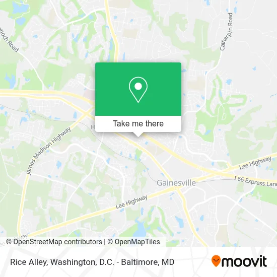 Rice Alley map