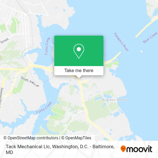 Tack Mechanical Llc map