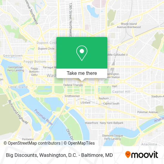 Big Discounts map