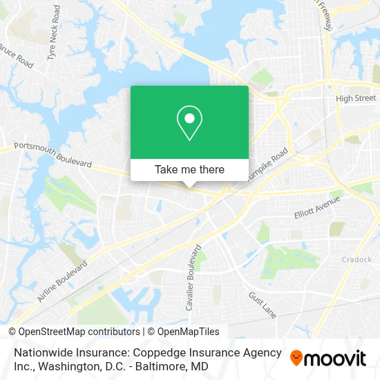 Nationwide Insurance: Coppedge Insurance Agency Inc. map