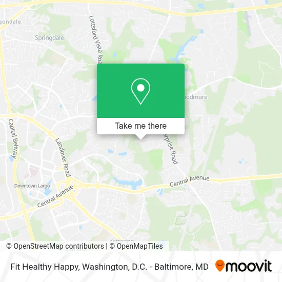Fit Healthy Happy map