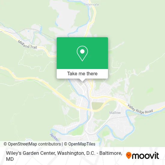 Wiley's Garden Center map