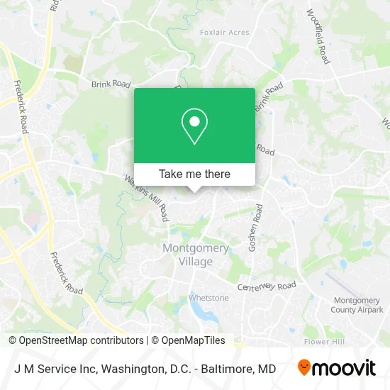 J M Service Inc map