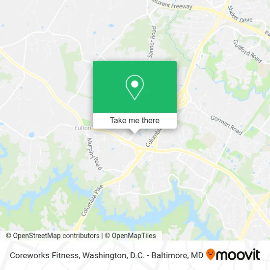 Coreworks Fitness map