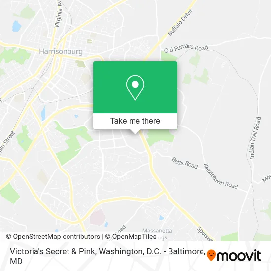 Victoria's Secret & Pink map