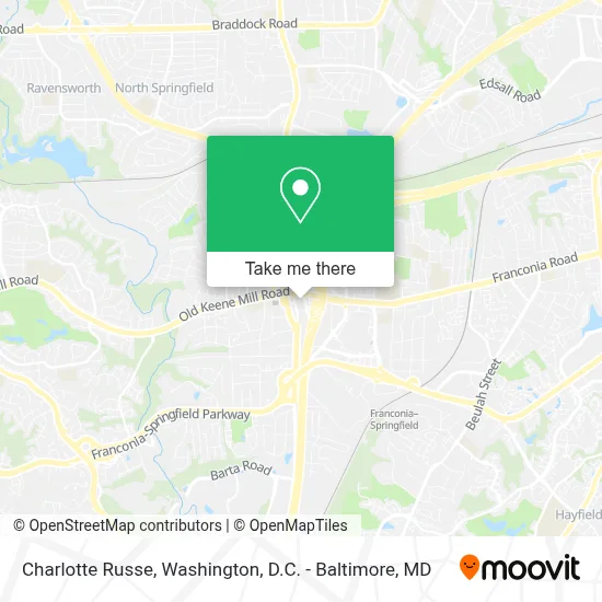 Charlotte Russe map