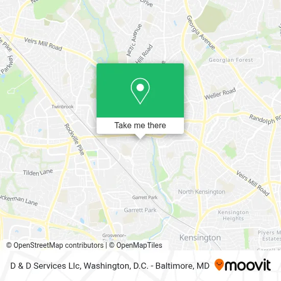 D & D Services Llc map