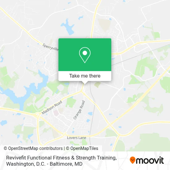Revivefit Functional Fitness & Strength Training map