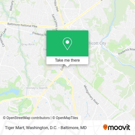 Tiger Mart map