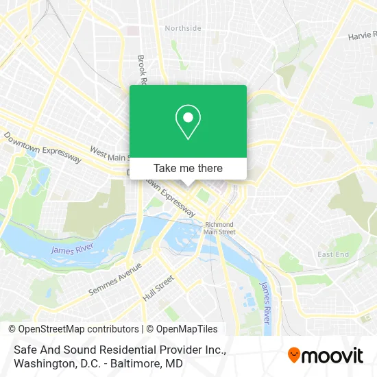 Safe And Sound Residential Provider Inc. map