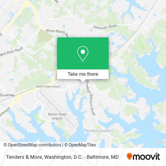 Tenders & More map