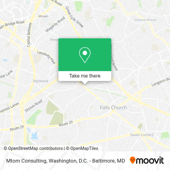 Mtom Consulting map