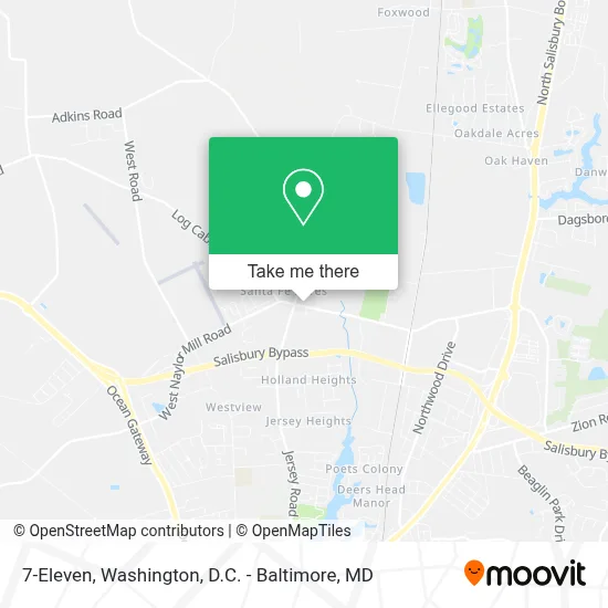 7-Eleven map